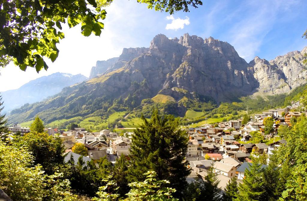 Residence Les Sources Des Alpes Лойкербад Экстерьер фото