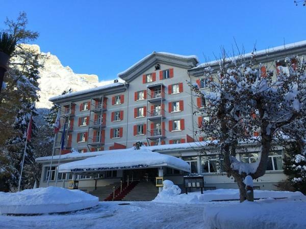 Hotel Les Sources Des Alpes Лойкербад Экстерьер фото